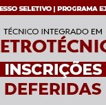 #2789 Divulgada lista de inscrições deferidas em Cedro