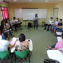 #2807 Cedro recebe oficina de música com estudantes da UFCA