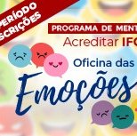#2895 Cedro abre novo período de inscrição para Oficina das Emoções