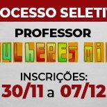 #2957 Programa Mulheres Mil seleciona professor em Cedro