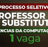 #3181 Aberta inscrição para professor substituto em Cedro