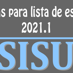 #3333 Informações SISU 2021.2