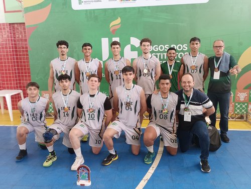 Time de vôlei masculino também ganhou o bronze. Foto: Divulgação