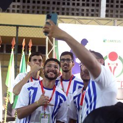 JIFCE 2026 - Crateús - Estudantes em solenidade de abertura