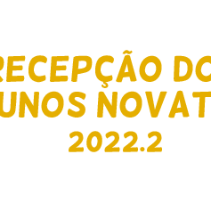 #5611 Novatos(as) têm recepção em 8 de agosto, segunda