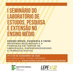 #6222 Seminário reúne pesquisadores, professores e estudantes do País para debater o Ensino Médio