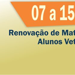 #6334 Renovação de Matrículas