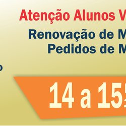 #6589 Renovação de Matrículas