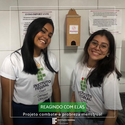 #6939 Grêmio Estudantil promove projeto de combate à pobreza menstrual