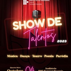 #7012 Inscrições abertas para o Show de Talentos 2023