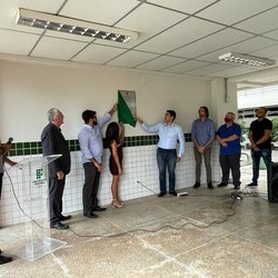 #7140 Emoção marca solenidade de designação do nome do Bloco didático para Professor Tercio Fontenele Ribeiro