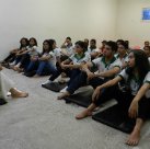 #7381 Alunos têm meditação guiada no campus de Caucaia