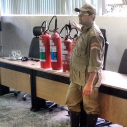 #7424 Guaramiranga faz treinamento sobre prevenção de incêndio