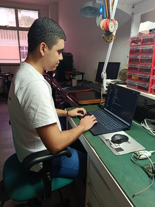 Kauã Queiroz, estudante do IFCE Pecém