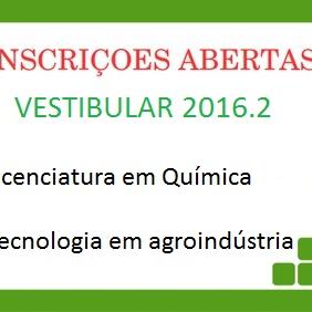 #9032 Começam as inscrições para o vestibular 2016.2