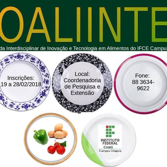 #9334 I Olimpíada de Tecnologia em Alimentos: etapa final
