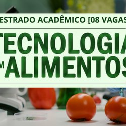 #9497 Limoeiro oferta 8 vagas para Mestrado em Alimentos