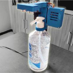 #9542 Pesquisadores criam dispenser automático para limpeza das mãos