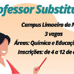 #9798 Aberta seleção para professores substitutos em Limoeiro do Norte