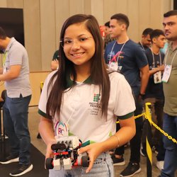 Aluna Canindé curso técnico FdC