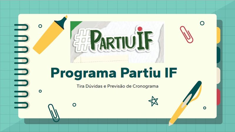 Apresentação Partiu