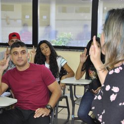 Aula de Libras no IFCE - Campus Canindé (Foto Ítalo Costa)