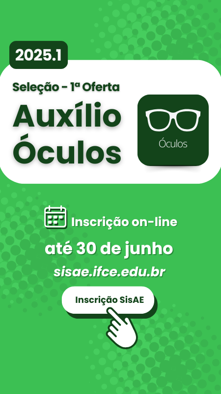 Seleção Auxílio Óculos 2025 - Limoeiro do Norte