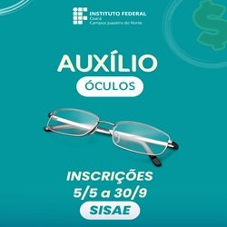 Auxílio óculos