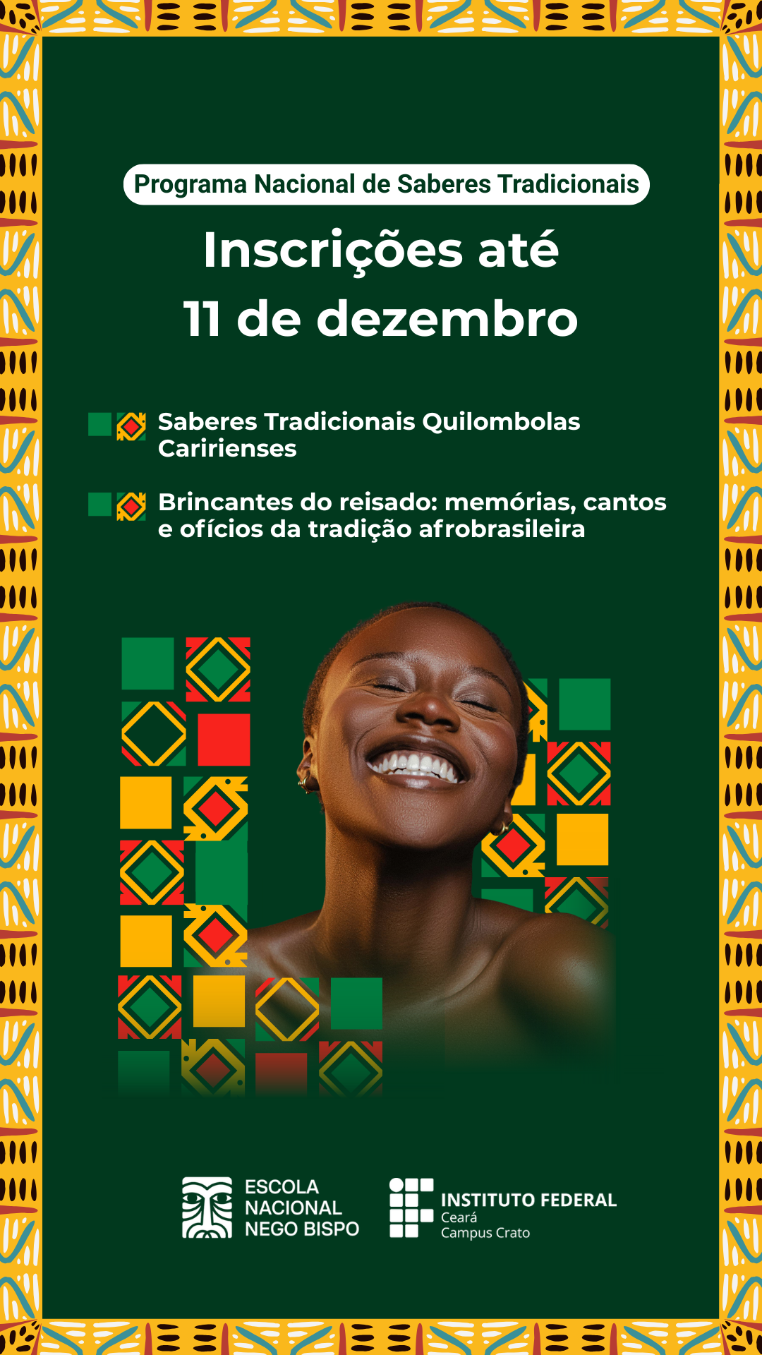 Banner Escola Nego Bispo