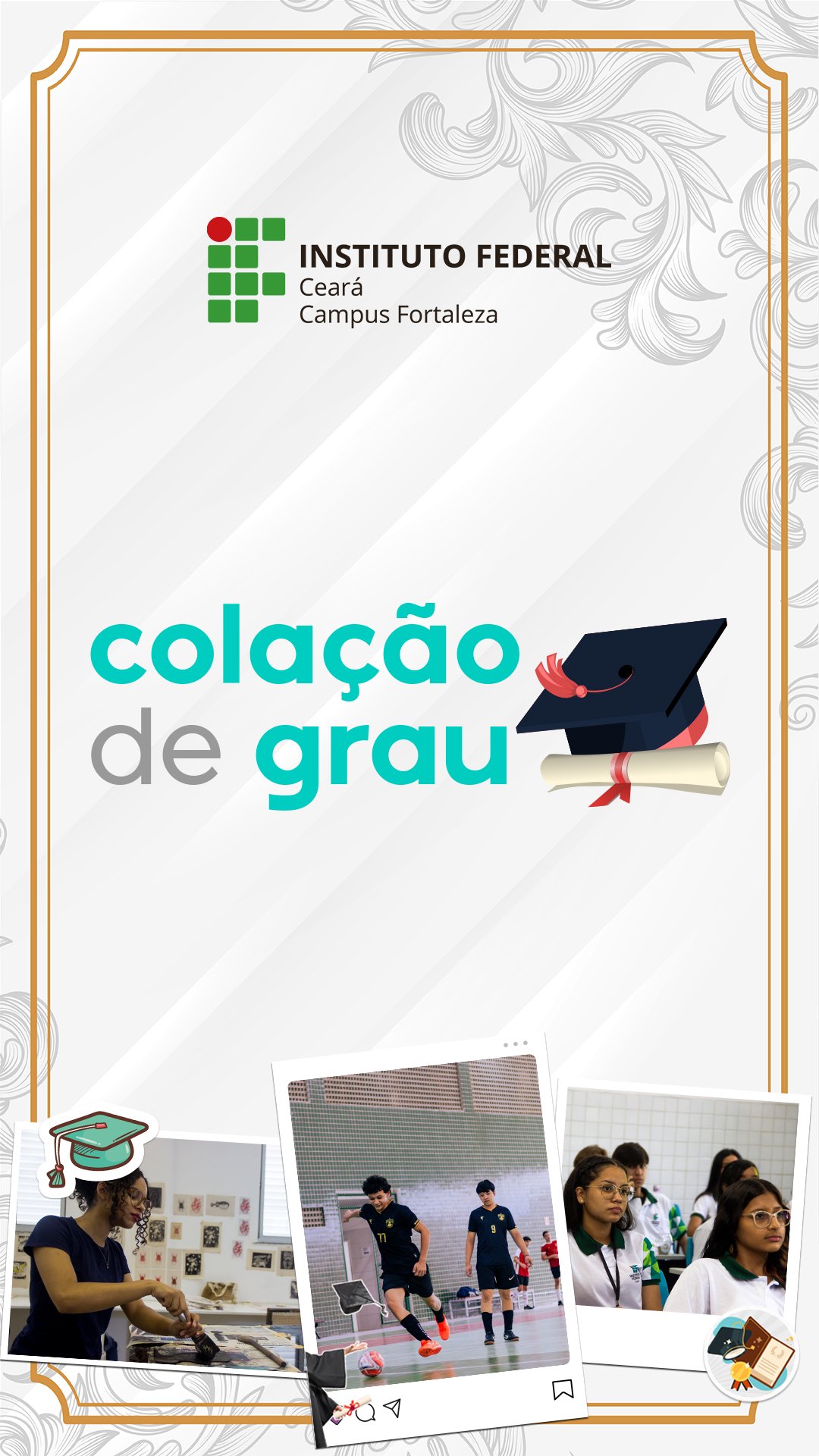 Banner destaque home colação de grau
