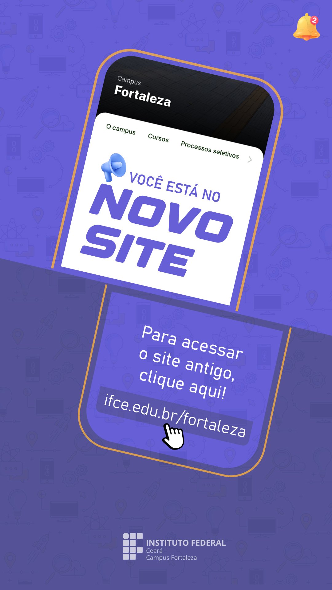 Banner destaque home migração de site