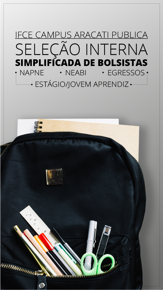 Seleção Simplificada de Bolsistas - Aracati