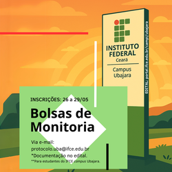Bolsas de Monitoria 2025