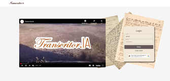 Transcritor IA - página inicial