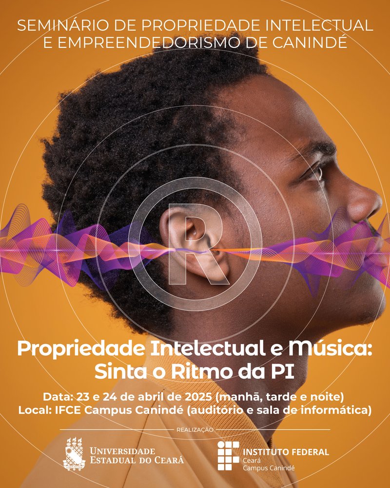 SEMINÁRIO DE PROPRIEDADE INTELECTUAL E EMPREENDEDORISMO DE CANINDÉ