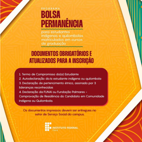 Card 2 - Programa Bolsa Permanência