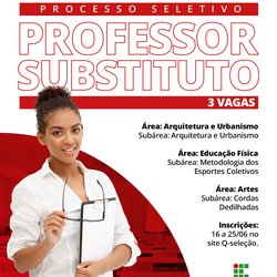 Card Professor Substituto 2025.1