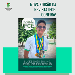 Card destaque para Revista IFCE 2025