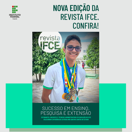 Card destaque para Revista IFCE 2025