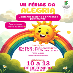 Colônia de Férias Campus Juazeiro