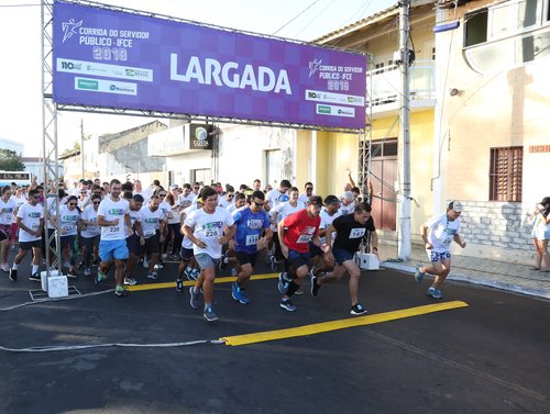 Corrida de rua do Encontro dos Servidores 2019. Foto: Dowglas Lima