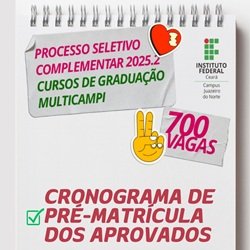 Cronograma de matrículas