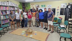 Registros de atividades do curso Nós por Nós nas escolas indígenas - Arquivo pessoal