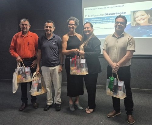 Defesa do Mestrado em Meio Ambiente