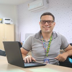 Eduardo Arruda, criador do sistema LoquiOculis (foto Vitor Honório)