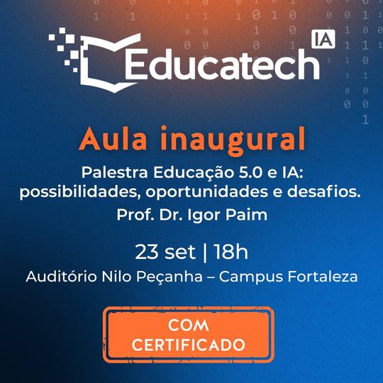 Educatech - IG  -  Aula inaugural