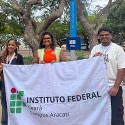Equipe de Aracati no XIV Congresso Nacional de Pesquisadores Negros