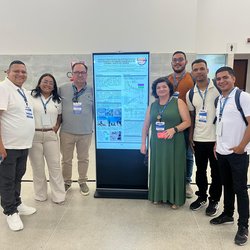 Equipe do trabalho premiado na Fenacam 2025