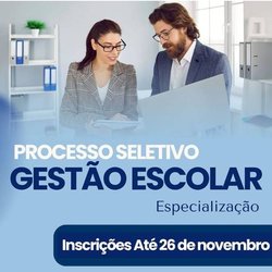 Especialização em Gestão Escolar  do campus de Baturité