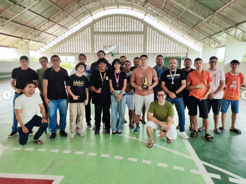 Etapa Aracati do Aberto do Ceará de Xadrez Rápido 2026, realizado no campus do IFCE
